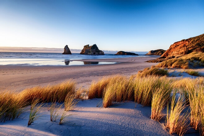 New Zealand beach