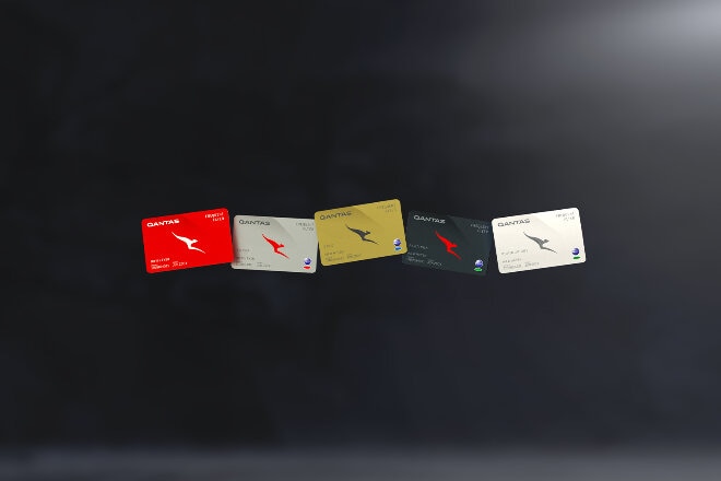 Qantas Frequent Flyer membership cards