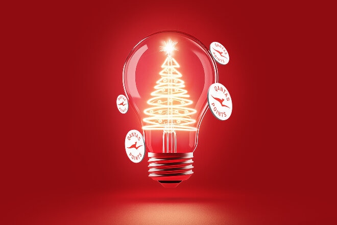 Red Energy, Christmas tree light bulb