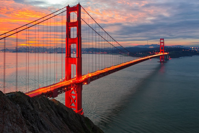 SFO golden gate bridge