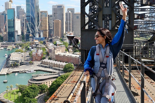 The Curious Pixie (Sima Sthanakiya) Sydney Harbour Bridge Climb