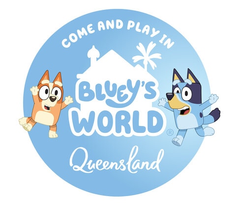 Bluey's World Queensland logo