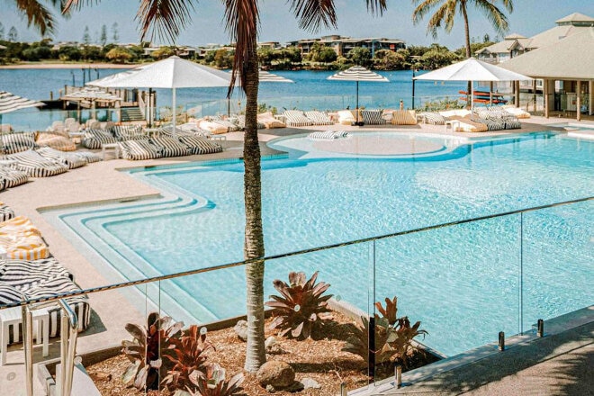 View of pool, Novotel Sunshine Coast