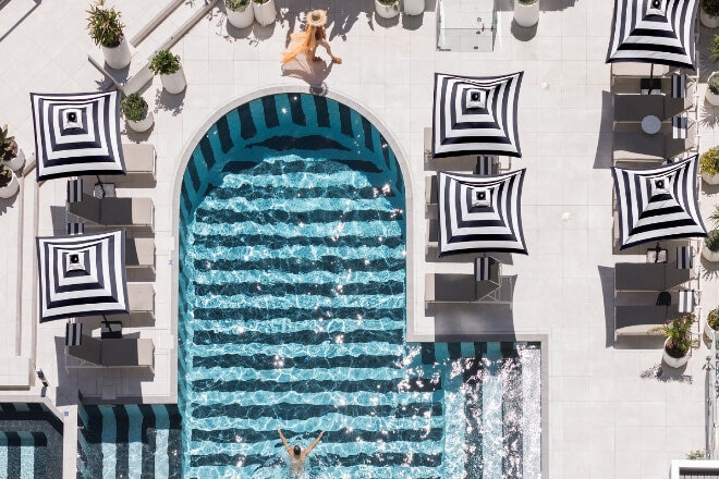 Poolside, QT Gold Coast