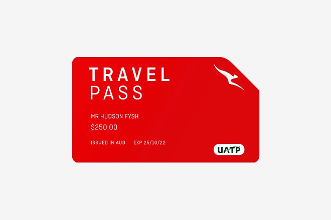 Qantas TravelPass UATP image