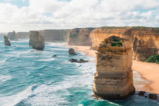 The Twelve Apostles, the Great Ocean Road in Victoria, Australia