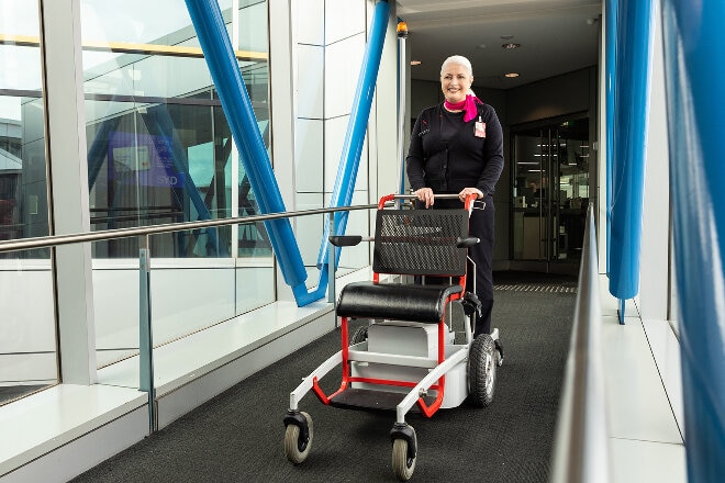 Qantas Wheelchair and Mobility Assistance at the Airport