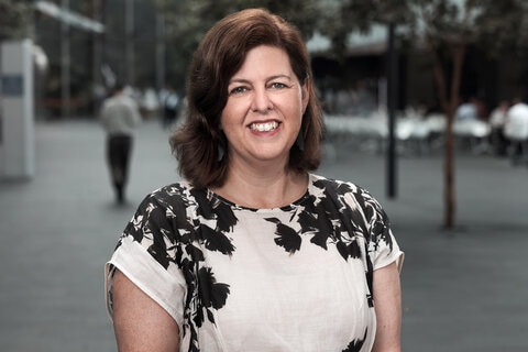 Catherine Walsh at Qantas HQ