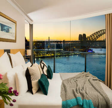 Accor Plus Hotel overlooking Sydney Harbour