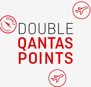 DOUBLE QANTAS POINTS