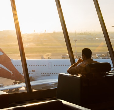 Qantas terminal