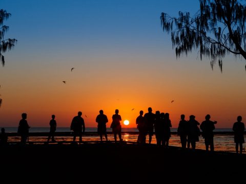 Sunset on Heron Island