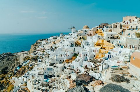 Santorini in Greece