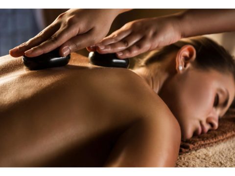 SwissWellness hot stone treatment