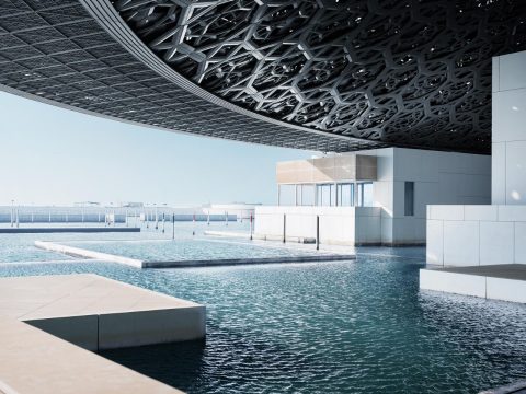 Louvre Abu Dhabi exterior