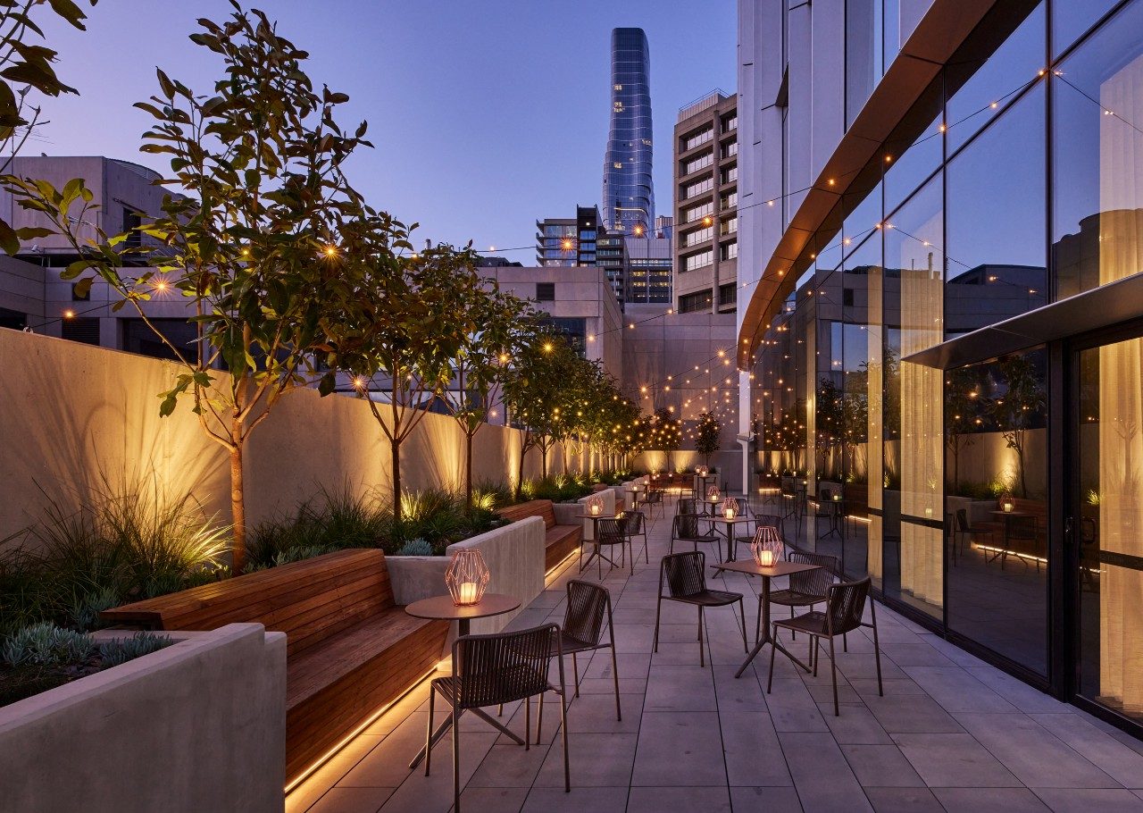 hyatt centric melbourne balcony terrace