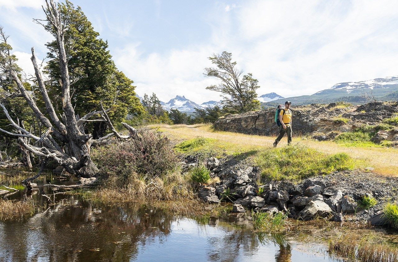 Hiking in Patagonia on the Fjällräven Classic Chile adventure