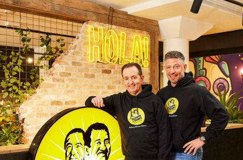 Guzman y Gomez co-CEOs Hilton Brett and Steven Marks