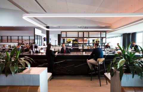 Qantas Melbourne Domestic Business Lounge