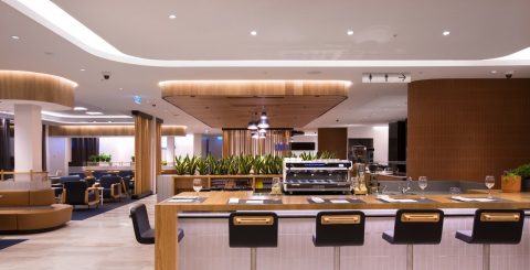 Qantas Perth Domestic Business Lounge