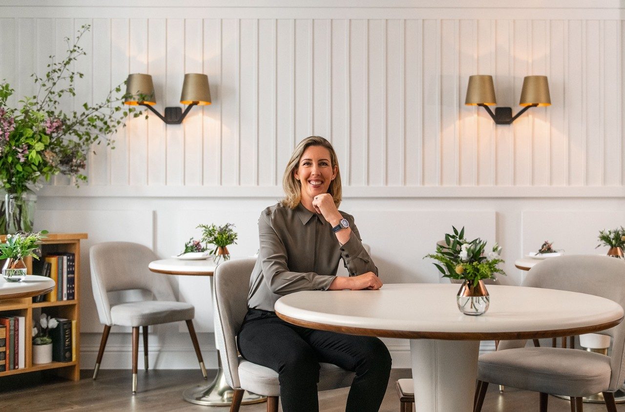 Portrait of chef Clare Smyth