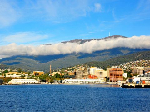 Book a flight to Hobart