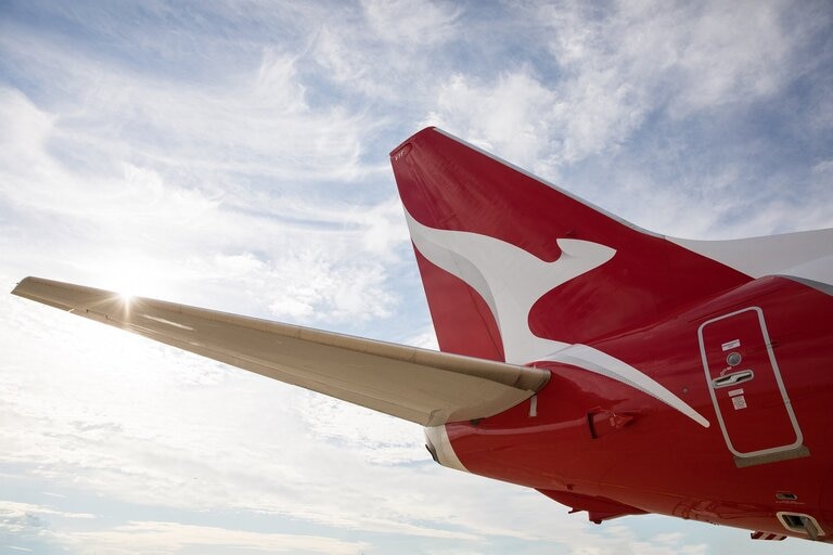 Qantas tail