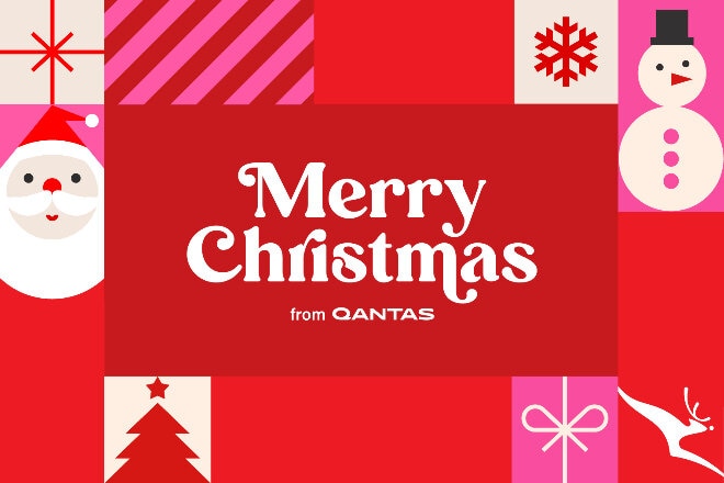 Qantas Christmas Holiday Banner