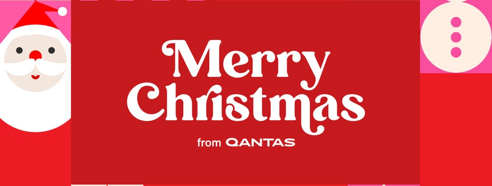 Qantas Christmas Holiday Banner