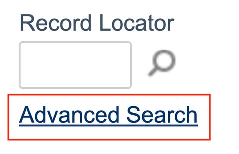 Advanced search