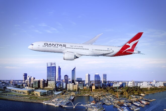 Qantas 787 Perth