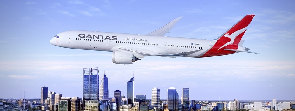 Qantas 787 Perth