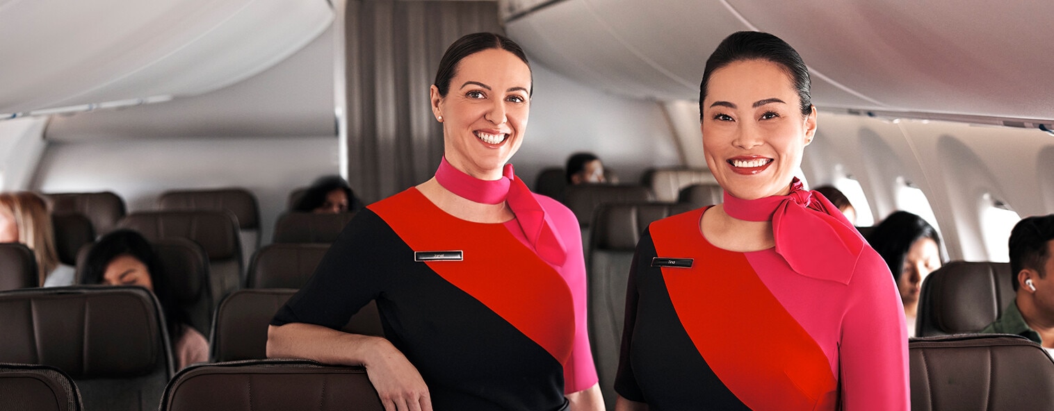 Qantas cabin crew