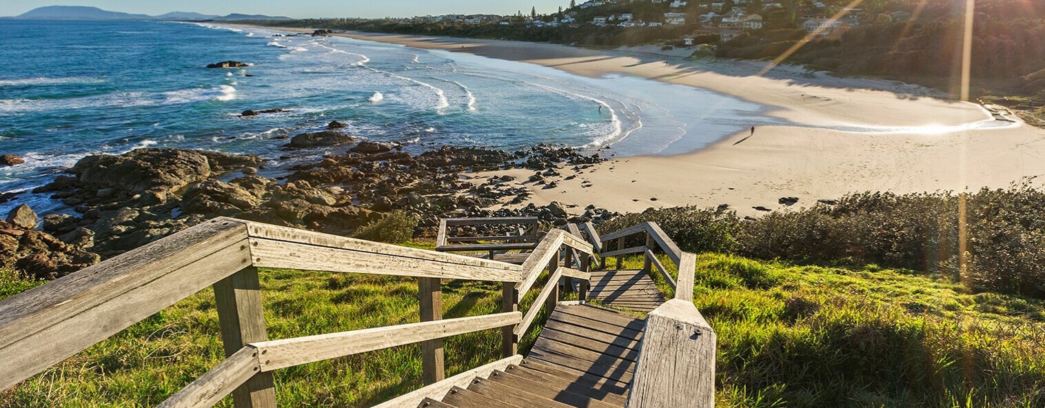 Beach at Port Macquarie