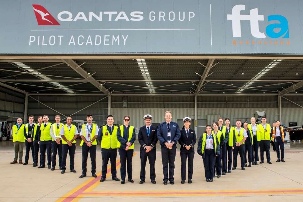 Thomas Fanshawe, Qantas Group Pilot Academy graduate