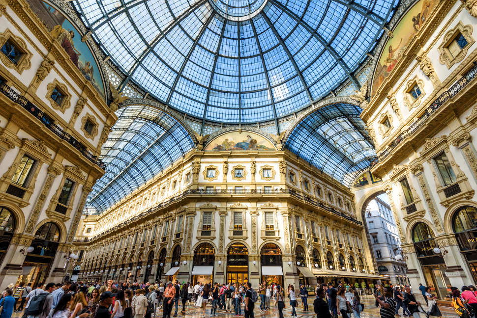 The Galleria Vittorio Emanuele