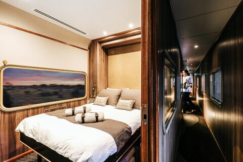 Inside cabin, Journey Beyond Rail Expeditions