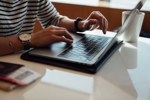 man on laptop