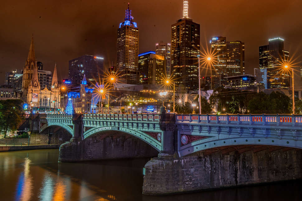 Melbourne skyline, Victoria